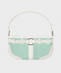 DIMANCHE（ディマンシュ）の「Rosy Bag (mint)（ショルダーバッグ）」