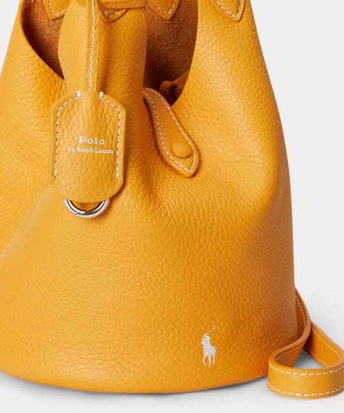 POLO RALPH LAUREN(ポロ ラルフ ローレン)の「Polo Play レザー スモール トート & クロスボディ(ハンドバッグ・レディース・オレンジ・ONE)」の7枚目の写真