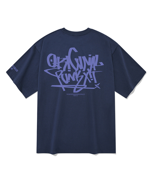 SPITXIT（スピットシット）の「スピットシット x オリジナルパンク パンクシット タギング 半袖Tシャツ 5カラー（Tシャツ/カットソー・メンズ・ベージュ/グレー/ネイビー/ホワイト/ブラック・SMALL/X-LARGE/MEDIUM/LARGE）」の5枚目の写真