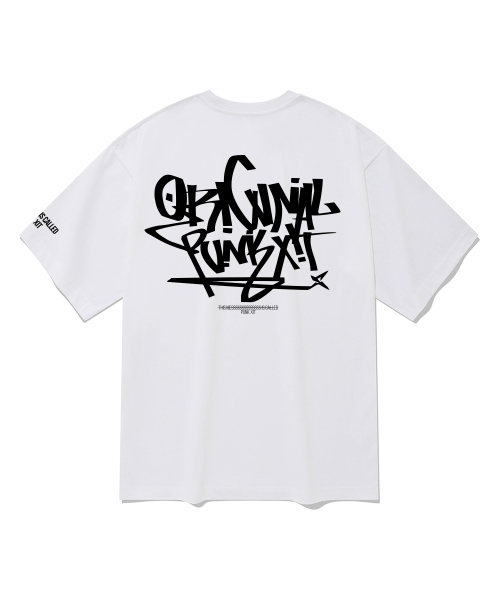 SPITXIT（スピットシット）の「スピットシット x オリジナルパンク パンクシット タギング 半袖Tシャツ 5カラー（Tシャツ/カットソー・メンズ・ベージュ/グレー/ネイビー/ホワイト/ブラック・SMALL/X-LARGE/MEDIUM/LARGE）」の14枚目の写真
