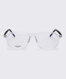 ALO EYEWEAR（アロアイウェア）の「[DURASTIC] DRG5602 2009G エビエーターシリコン眼鏡フレームクリア/ブラック（メガネ）」
