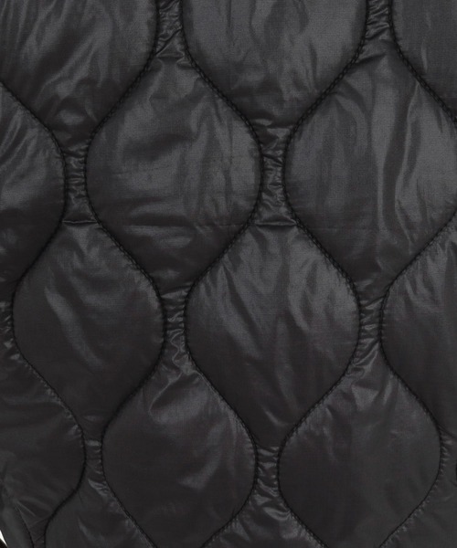 ANGENEHM(アンゲネーム)の「mj11785-Wave Quilted Zip Hooded Coat キルトナイロンフーディージャケット(AG07-012acg)(ナイロンジャケット・メンズ・ダークブルー/ブラック/カーキ/グレイッシュベージュ・S/M/L)」の5枚目の写真