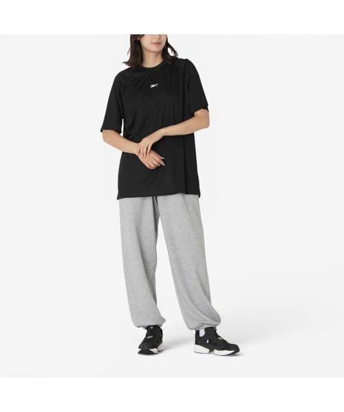Reebok（リーボック）の「チーム Tシャツ（Tシャツ/カットソー・メンズ・ブラック・X-LARGE/LARGE/MEDIUM/SMALL）」の8枚目の写真