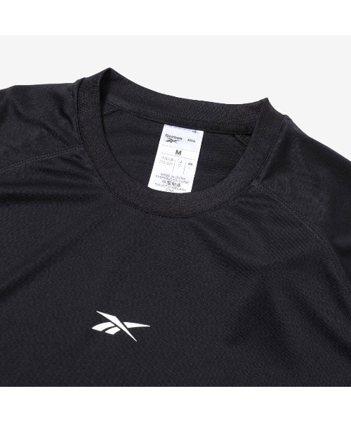 Reebok（リーボック）の「チーム Tシャツ（Tシャツ/カットソー・メンズ・ブラック・X-LARGE/LARGE/MEDIUM/SMALL）」の9枚目の写真