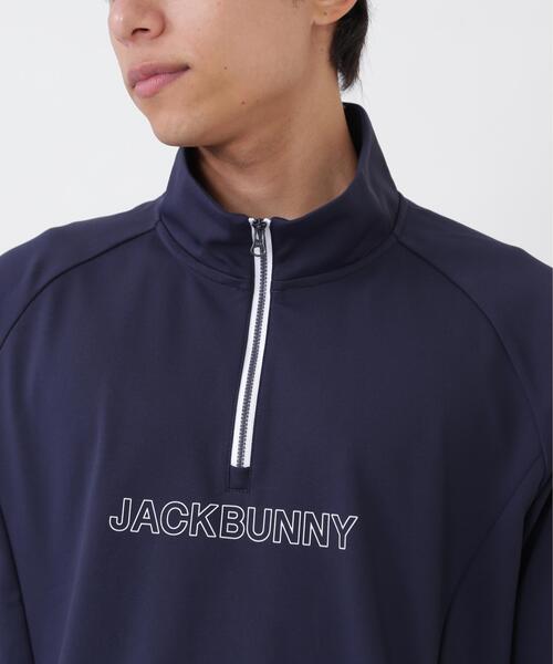 Jack Bunny!!（ジャックバニー）の「ＨｙｐｅｒＨｅｌｉｘメッシュ　半袖ハーフジップカットソー（スウェット・メンズ・カーキ/ネイビー/ホワイト・MEDIUM/X-LARGE/LARGE）」の13枚目の写真