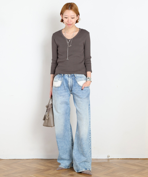 Tony Bianco(トニービアンコ)の「【TONY BIANCO/トニービアンコ】Pointed-toe mules(パンプス・レディース・ウッド・39/38/37/36)」の3枚目の写真