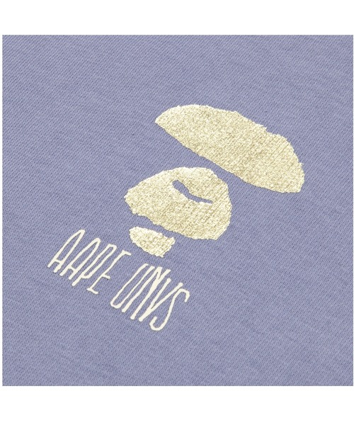 AAPE BY A BATHING APE(エーエイプバイアベイシングエイプ)の「AAPE PULLOVER HOODIE(パーカー・レディース・アイボリー/ブラック/ライトパープル・X-SMALL/SMALL/XX-SMALL)」の11枚目の写真