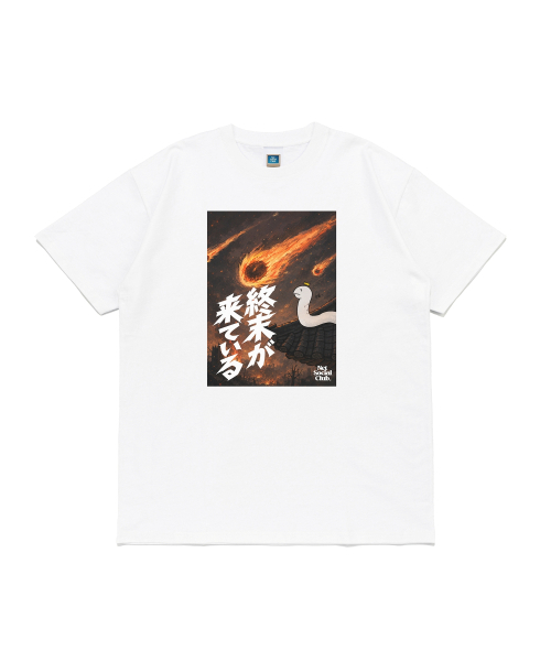 NET SOCIAL CLUB（ネットソーシャルクラブ）の「終末の蛇 ポルンメテオデイ 半袖Tシャツ (ホワイト)（Tシャツ/カットソー・レディース・その他・LARGE/X-LARGE/SMALL/MEDIUM）」の6枚目の写真