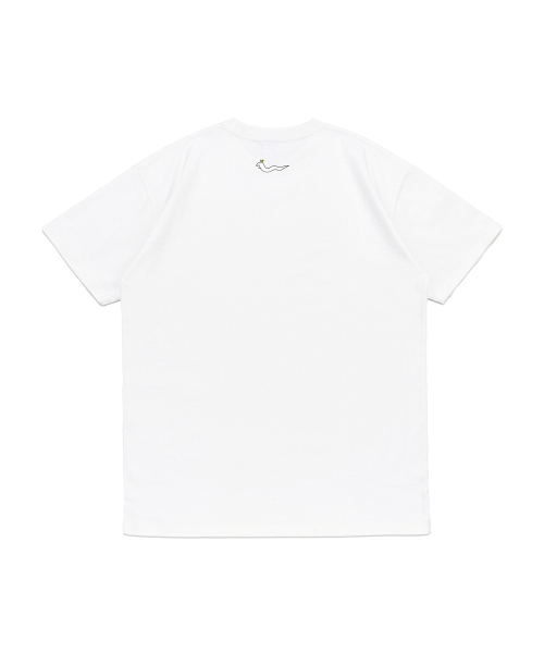 NET SOCIAL CLUB（ネットソーシャルクラブ）の「終末の蛇 ポルンメテオデイ 半袖Tシャツ (ホワイト)（Tシャツ/カットソー・レディース・その他・LARGE/X-LARGE/SMALL/MEDIUM）」の5枚目の写真
