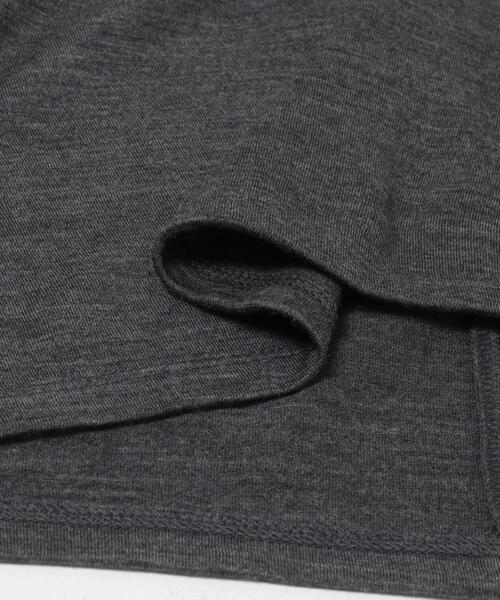 URBAN RESEARCH(アーバンリサーチ)の「new basic WASHABLE WOOL STRUCT TOPS(Tシャツ/カットソー・レディース・ホワイト系その他/チャコールグレー/ブラック系その他・FREE)」の17枚目の写真