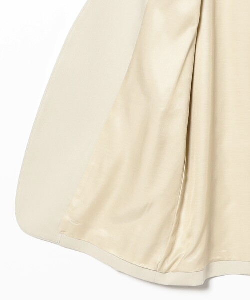 Demi-Luxe BEAMS（デミルクス ビームス）の「プレシャス ノーカラージャケット（その他アウター・レディース・カーキ/ホワイト系その他5・36/38）」の13枚目の写真