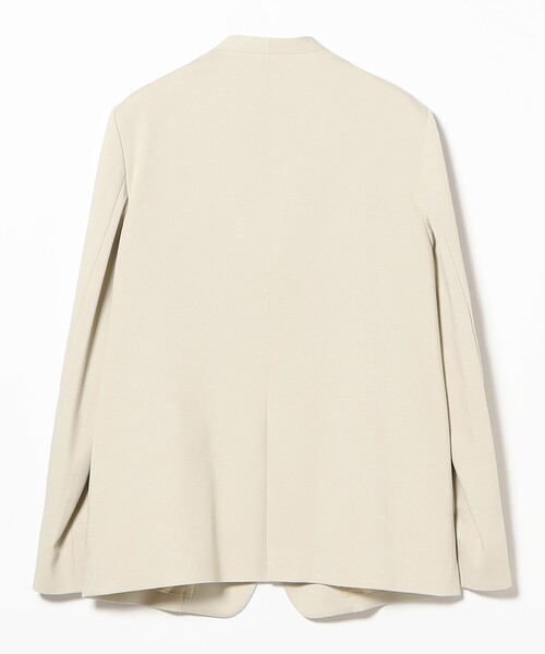 Demi-Luxe BEAMS（デミルクス ビームス）の「プレシャス ノーカラージャケット（その他アウター・レディース・カーキ/ホワイト系その他5・36/38）」の14枚目の写真