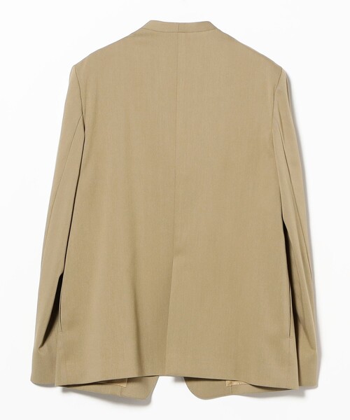Demi-Luxe BEAMS（デミルクス ビームス）の「プレシャス ノーカラージャケット（その他アウター・レディース・カーキ/ホワイト系その他5・36/38）」の19枚目の写真