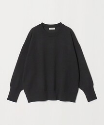 クルーネック ニット プルオーバー ウォッシャブル
