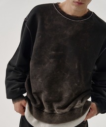 【MMIC】SHADE LAYER SWEATSHIRT / 【エムエムアイシー】シェ-ドレイヤースウェットシャツ