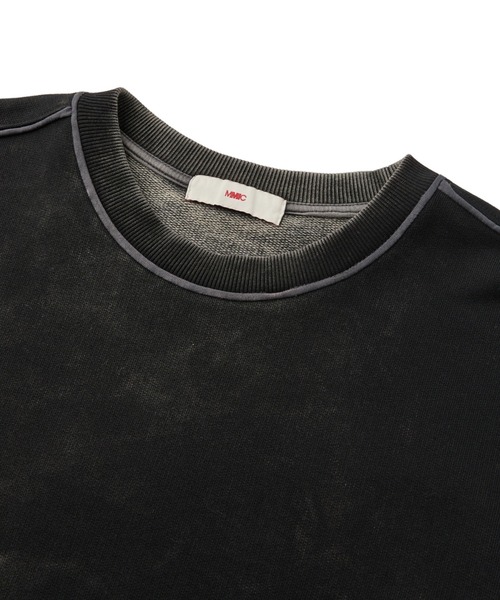 MMIC（エムエムアイシー）の「【MMIC】SHADE LAYER SWEATSHIRT / 【エムエムアイシー】シェ－ドレイヤースウェットシャツ（スウェット・メンズ・ブラック・L/M）」の8枚目の写真
