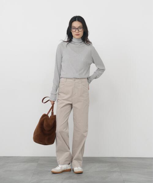 human woman（ヒューマンウーマン）の「◆別珍ストレッチストレートパンツ（その他パンツ・レディース・グレー系その他/ベージュ系その他2・SMALL/LARGE/MEDIUM）」の13枚目の写真