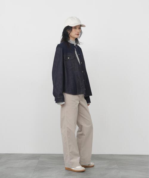 human woman（ヒューマンウーマン）の「◆別珍ストレッチストレートパンツ（その他パンツ・レディース・グレー系その他/ベージュ系その他2・SMALL/LARGE/MEDIUM）」の14枚目の写真