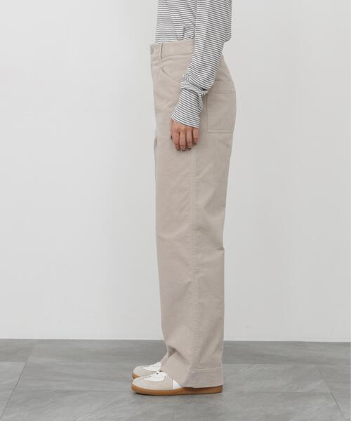 human woman（ヒューマンウーマン）の「◆別珍ストレッチストレートパンツ（その他パンツ・レディース・グレー系その他/ベージュ系その他2・SMALL/LARGE/MEDIUM）」の18枚目の写真