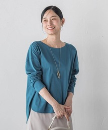 【WEB限定】≪背中美人革命≫汗染み軽減バックポイントロンT