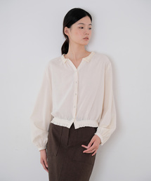 Lav lace blouse (NATURAL)