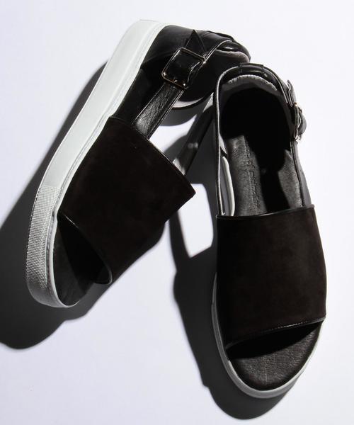 Amb（エーエムビー）の「＜Amb＞ PICADOR SUEDE/サンダル◆（サンダル・メンズ・ホワイト/ブラック・39/42/41/40）」の2枚目の写真