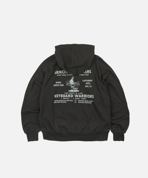 FRIZMWORKS(フリズムワークス)の「KB WARRIORS HOODY _ BLACK(パーカー・メンズ・その他・SMALL/MEDIUM/LARGE/X-LARGE)」の2枚目の写真