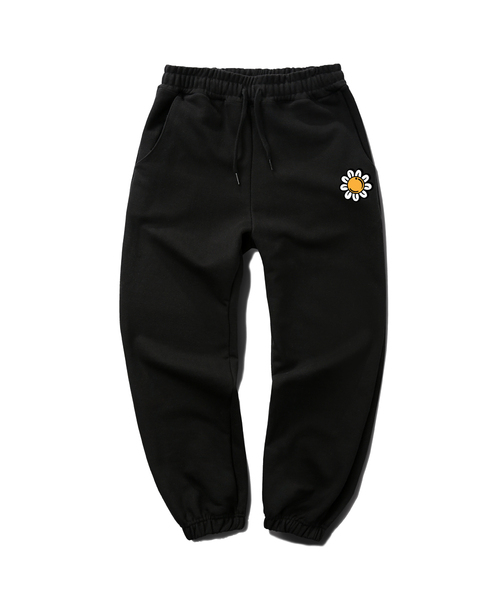 TRIPSHION(トリップション)の「RUGBY LOGO スウェットパンツ - 5カラー(スウェットパンツ・レディース・グレー/オレンジ/ホワイト/ブラック/レッド・LARGE/X-LARGE/MEDIUM)」の2枚目の写真