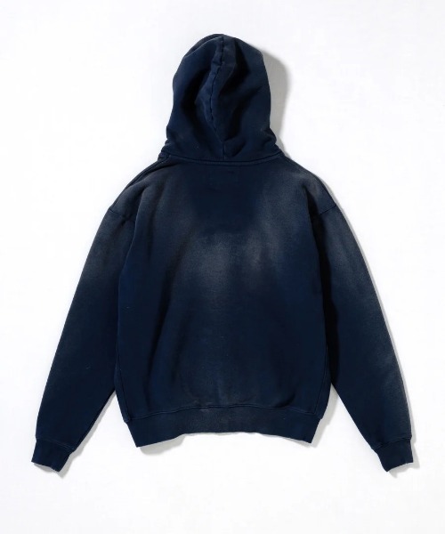 Anachronorm（アナクロノーム）の「【ANACHRONORM】FADED FULL ZIP HOODIE（パーカー・メンズ・ブラウン/ネイビー・3/2）」の18枚目の写真