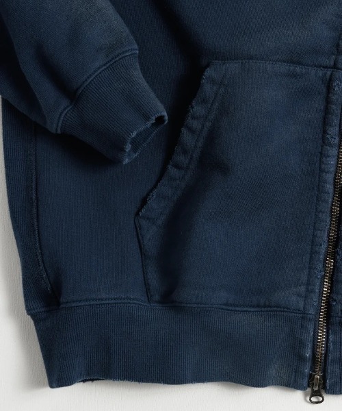Anachronorm（アナクロノーム）の「【ANACHRONORM】FADED FULL ZIP HOODIE（パーカー・メンズ・ブラウン/ネイビー・3/2）」の22枚目の写真
