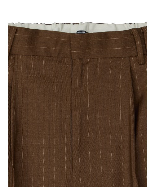 Ameri(アメリ)の「UNBALANCE DOCKING STRAIGHT WIDE PANTS(その他パンツ・レディース・ブラウン/グレー/スミクロ・SMALL/MEDIUM)」の10枚目の写真