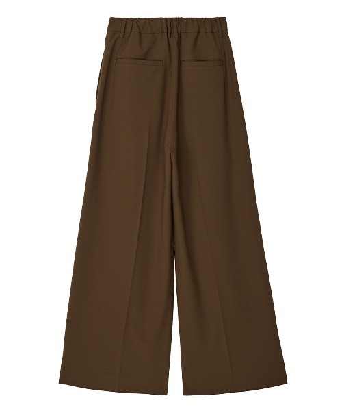 Ameri(アメリ)の「UNBALANCE DOCKING STRAIGHT WIDE PANTS(その他パンツ・レディース・ブラウン/グレー/スミクロ・SMALL/MEDIUM)」の7枚目の写真