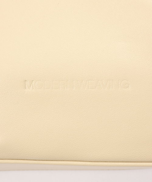 IENA(イエナ)の「MODERN WEAVING/モダン ウィーヴィング NARROW OVAL RELAXED TOTE バッグ 208(トートバッグ・レディース・ベージュ/ホワイト・FREE)」の9枚目の写真