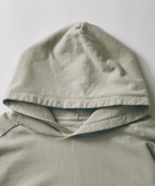 MONKEY TIME（モンキータイム）の「＜monkey time by CALUX＞∴ オーバーダイ ウラケ フーディー（パーカー・メンズ・ブラック/ナチュラル/オリーブ・SMALL/MEDIUM/LARGE/X-LARGE）」の7枚目の写真