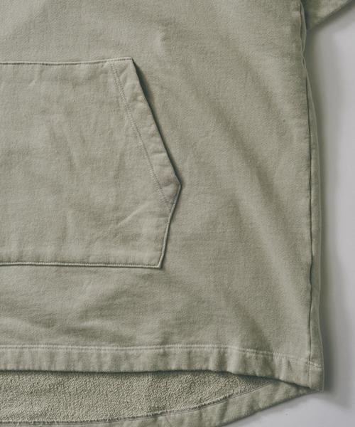 MONKEY TIME（モンキータイム）の「＜monkey time by CALUX＞∴ オーバーダイ ウラケ フーディー（パーカー・メンズ・ブラック/ナチュラル/オリーブ・SMALL/MEDIUM/LARGE/X-LARGE）」の8枚目の写真