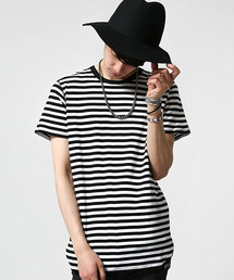 NANO universe | ボーダートールTee(Tシャツ/カットソー)