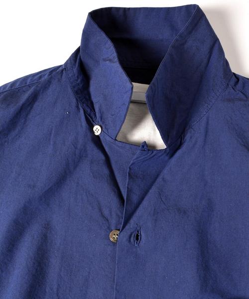 SHIPS（シップス）の「SC: SHIPS(シップス) コットン リラックス オープンカラーシャツ"5分袖"■（シャツ/ブラウス・メンズ・ネイビー/オリーブ/ホワイト・LARGE/MEDIUM/X-LARGE/SMALL）」の17枚目の写真