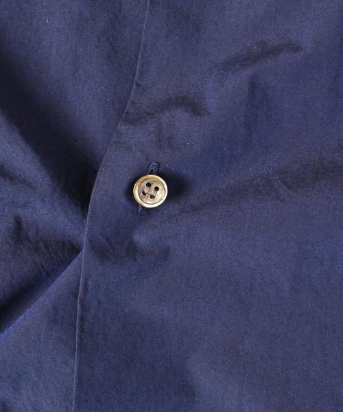 SHIPS（シップス）の「SC: SHIPS(シップス) コットン リラックス オープンカラーシャツ"5分袖"■（シャツ/ブラウス・メンズ・ネイビー/オリーブ/ホワイト・LARGE/MEDIUM/X-LARGE/SMALL）」の19枚目の写真