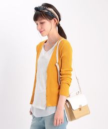 ROPE' PICNIC | 【million ICE(R) LINEN】リネン混リブアミカーディガン(カーディガン/ボレロ)