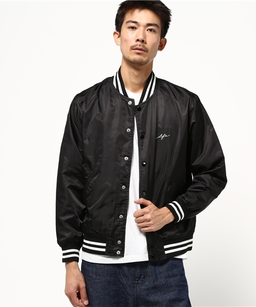 WEGO（ウィゴー）の「WEGO/ラインリブスタジャン（スタジャン・メンズ・ブルー/レッド/ブラック系その他4/ブラック/グリーン/イエロー・MEDIUM/LARGE）」の19枚目の写真