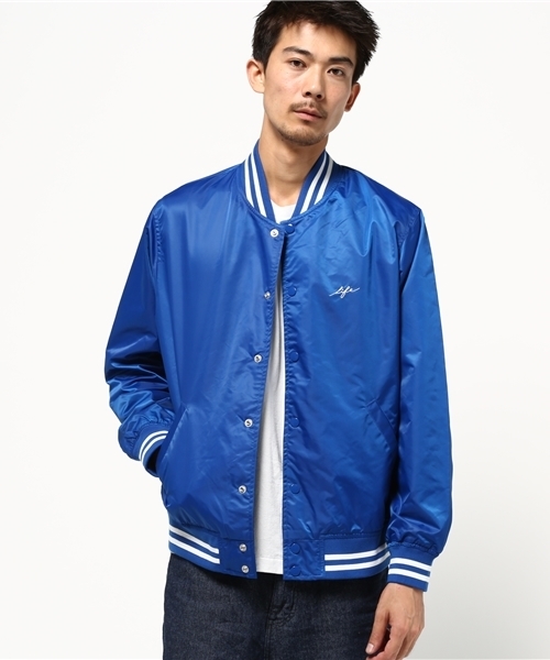 WEGO（ウィゴー）の「WEGO/ラインリブスタジャン（スタジャン・メンズ・ブルー/レッド/ブラック系その他4/ブラック/グリーン/イエロー・MEDIUM/LARGE）」の17枚目の写真