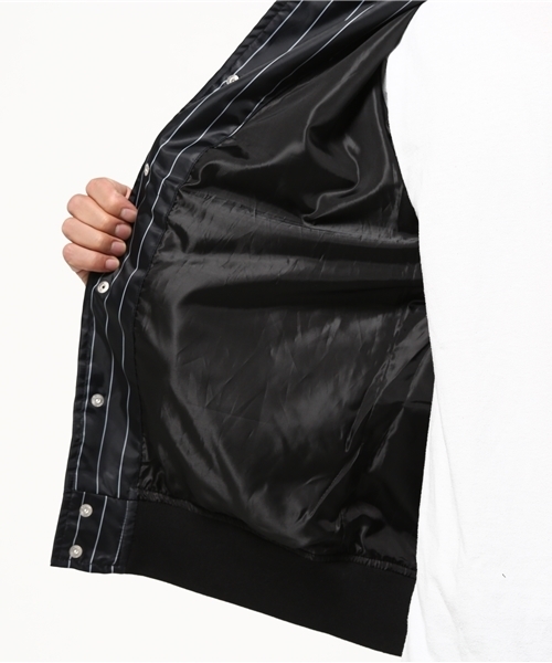 WEGO（ウィゴー）の「WEGO/ラインリブスタジャン（スタジャン・メンズ・ブルー/レッド/ブラック系その他4/ブラック/グリーン/イエロー・MEDIUM/LARGE）」の12枚目の写真