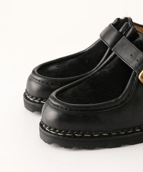 Paraboot(パラブーツ)の「【別注】<Paraboot(パラブーツ)> MICHAEL/B †(ブーツ・メンズ・ダークブラウン/ブラック・42h/41h/40/42/41/39/39h/40h/43)」の3枚目の写真