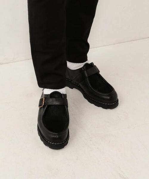 Paraboot(パラブーツ)の「【別注】<Paraboot(パラブーツ)> MICHAEL/B †(ブーツ・メンズ・ダークブラウン/ブラック・42h/41h/40/42/41/39/39h/40h/43)」の6枚目の写真