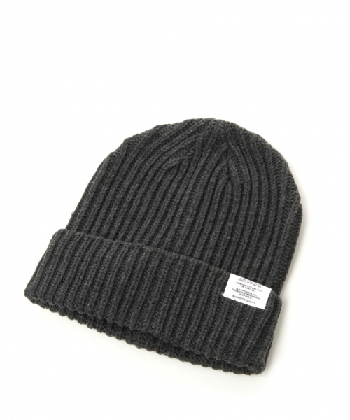 RAGEBLUE(レイジブルー)の「アクリルリブワッチ/731645(ニットキャップ/ビーニー・メンズ・ブラック/ダークグレー/ネイビー/ワインレッド/グレー/オレンジ・FREE)」の4枚目の写真