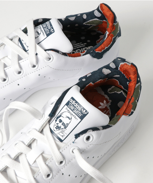 adidas（アディダス）の「オリジナルス スタンスミス [STAN SMITH W]（スニーカー・レディース・ホワイト×グリーン・22.0cm/23.0cm/23.5cm/22.5cm/25.5cm/24.0cm/25.0cm/24.5cm）」の8枚目の写真