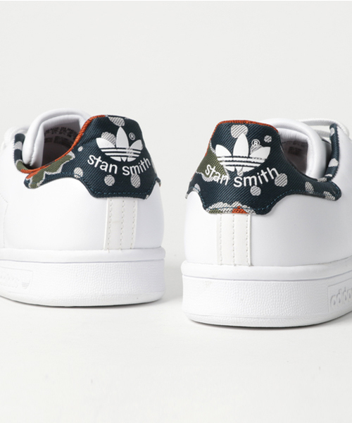 adidas（アディダス）の「オリジナルス スタンスミス [STAN SMITH W]（スニーカー・レディース・ホワイト×グリーン・22.0cm/23.0cm/23.5cm/22.5cm/25.5cm/24.0cm/25.0cm/24.5cm）」の9枚目の写真