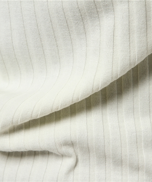 cepo（セポ）の「フリルメロー袖スリットプルオーバー（Tシャツ/カットソー・レディース・グレー/オフホワイト/ブラック・MEDIUM）」の10枚目の写真