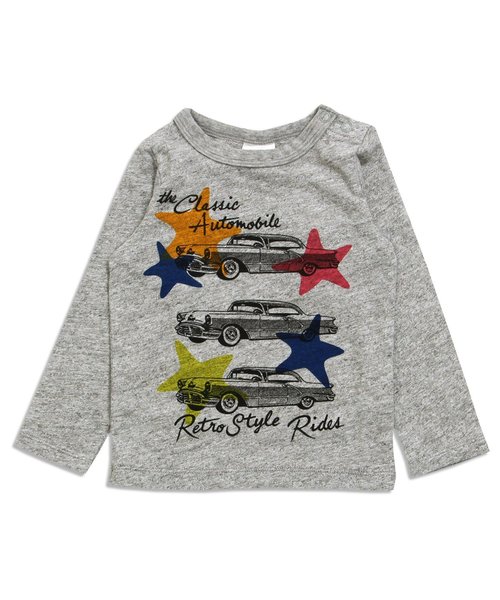 BREEZE（ブリーズ）の「ネット限定 アメ車Tシャツ（Tシャツ/カットソー・キッズ・グレー/イエロー/ブルー・95/140/120/130/110/90/100/80）」の12枚目の写真