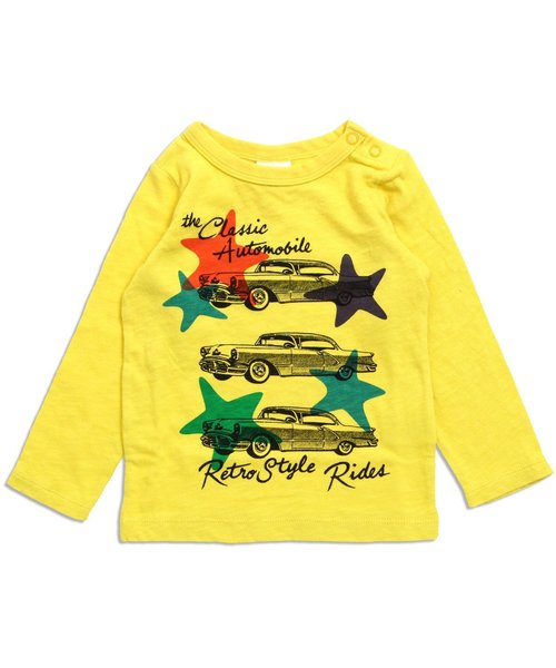 BREEZE（ブリーズ）の「ネット限定 アメ車Tシャツ（Tシャツ/カットソー・キッズ・グレー/イエロー/ブルー・95/140/120/130/110/90/100/80）」の11枚目の写真